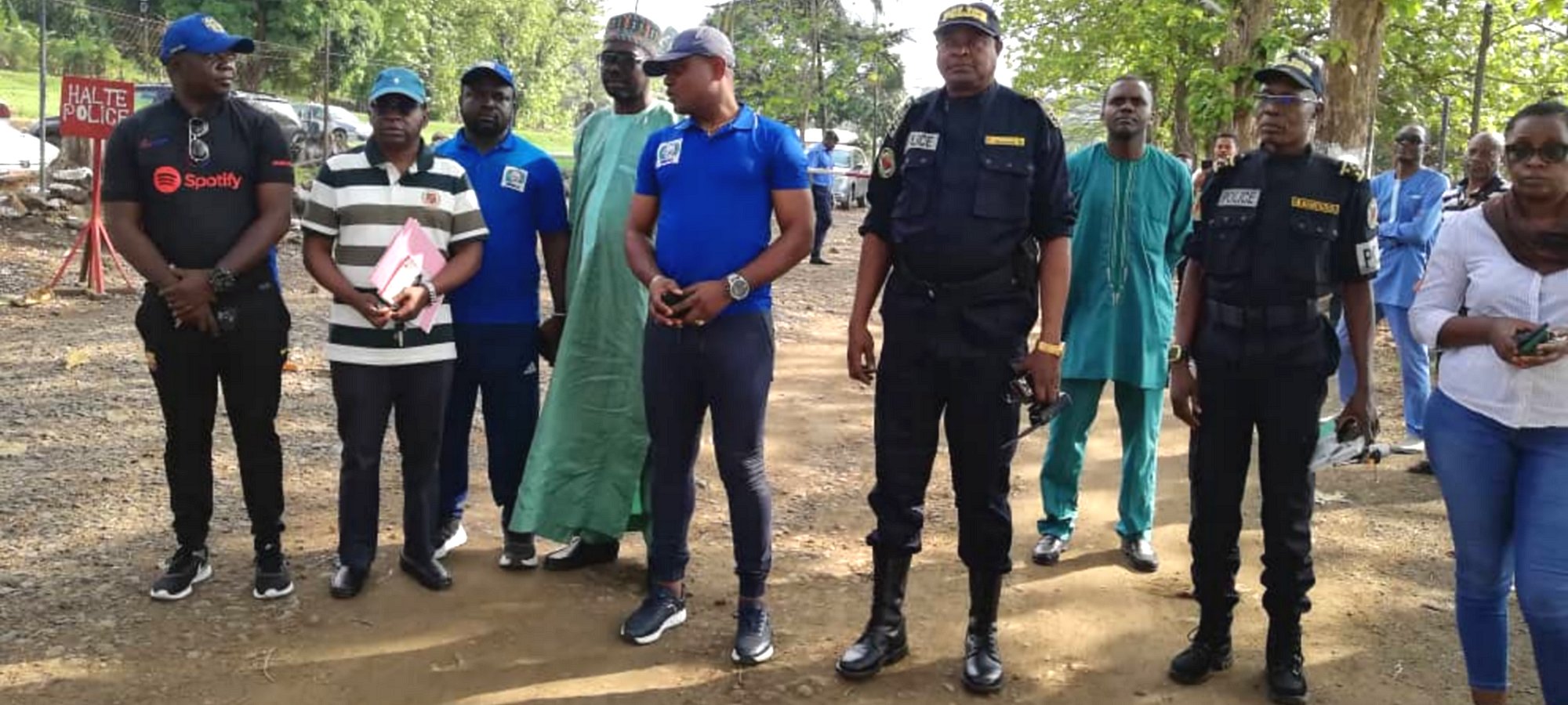 DES AGENTS DE POLICE MUNICIPALE EN FORMATION A LA NASLA